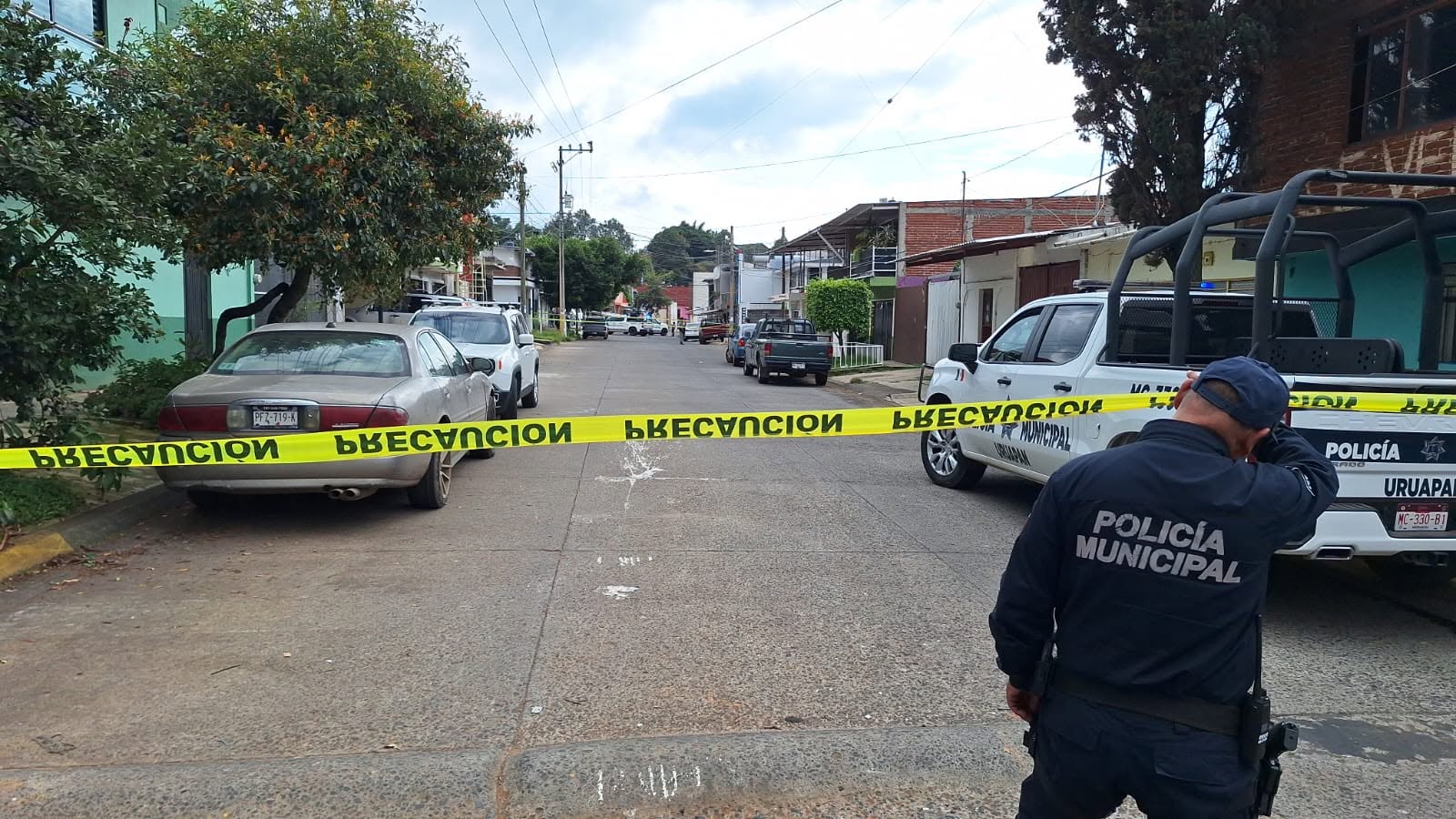 Se registra ataque armado en la Emiliano Zapata de Uruapan 