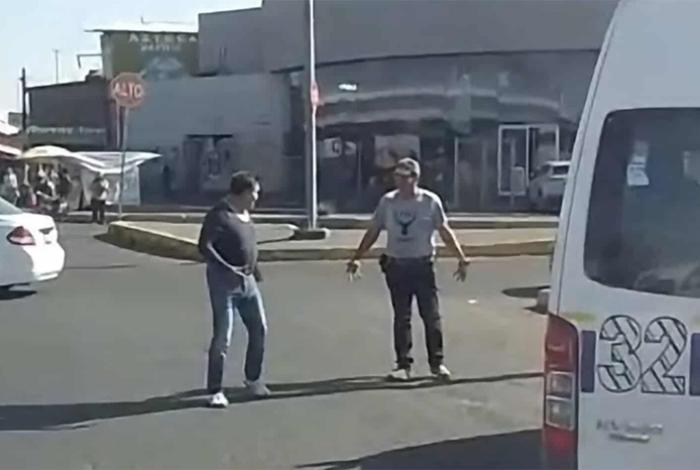 Se registra conato de riña por incidente de tránsito al oriente de Morelia