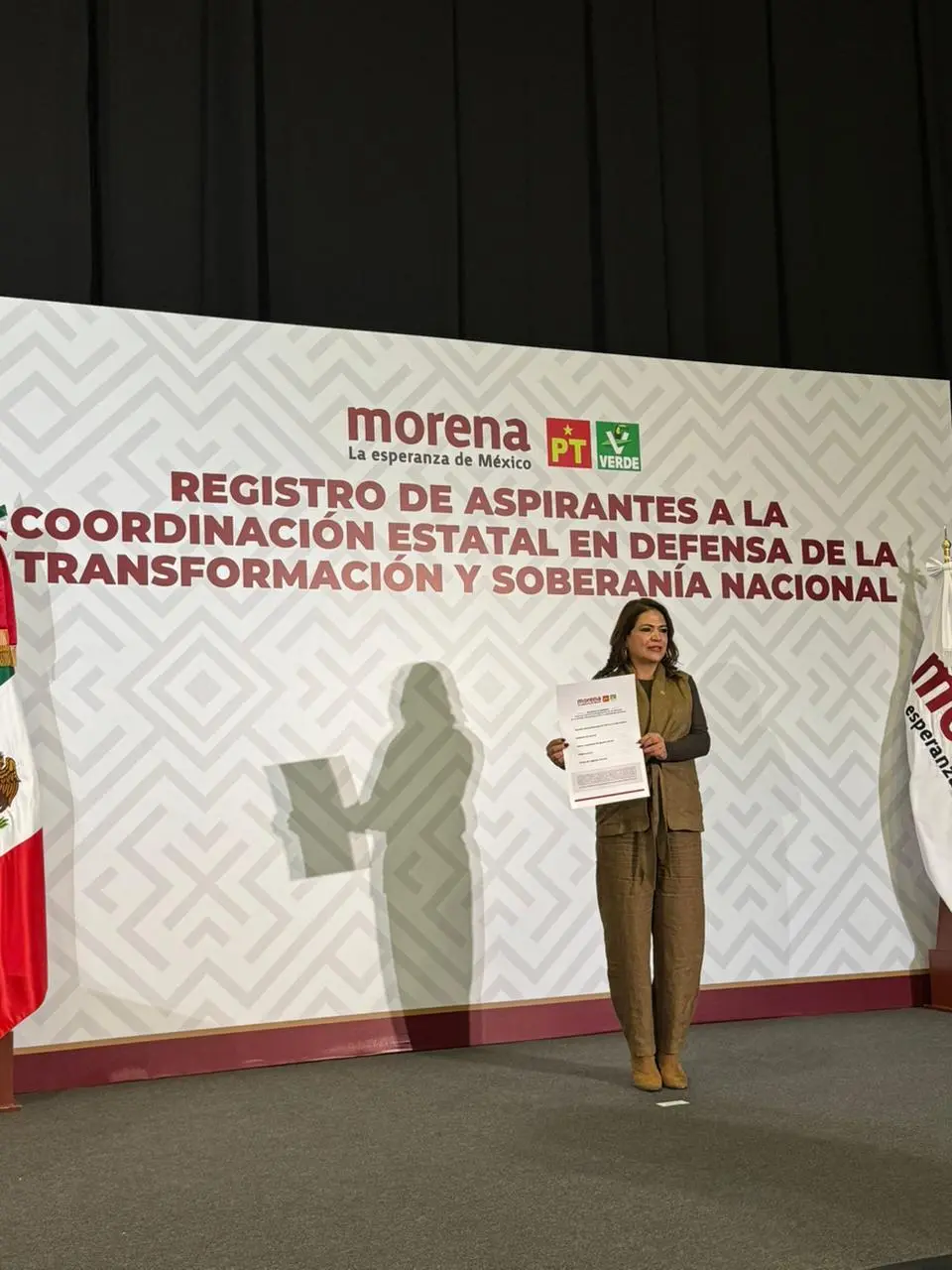 Se registra Fabiola Alanís para coordinar la defensa de la Transformación y la soberanía en Michoacán