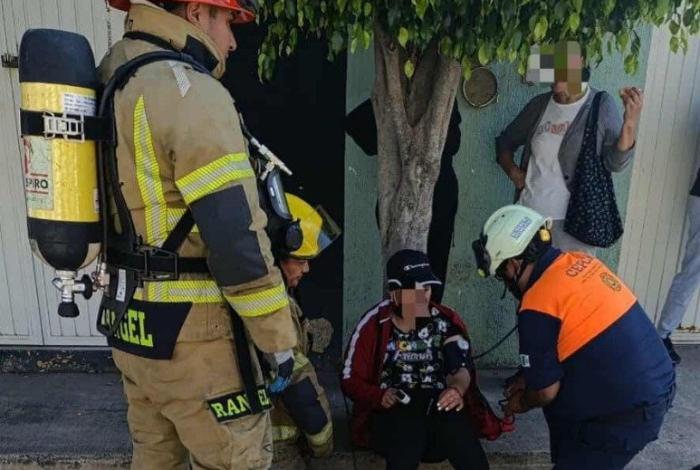 Se registra incendio de domicilio en colonia Ejidal Tres Puentes, Morelia