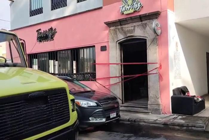 Se registra incendio en una cervecería ubicada en la colonia Cuauhtémoc, en Morelia