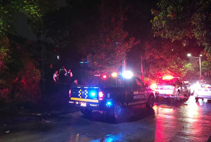 Se registra un homicidio a balazos en la zona sur de Morelia