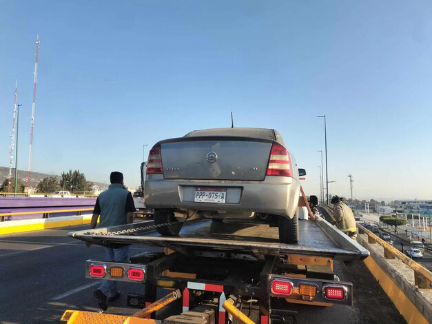  Se registran 3 accidentes de tránsito sobre el libramiento  frente a la TAM en Morelia