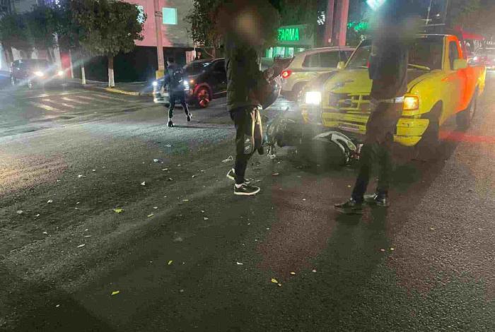 Se registran 3 accidentes vehiculares en Morelia; motociclista queda malherido