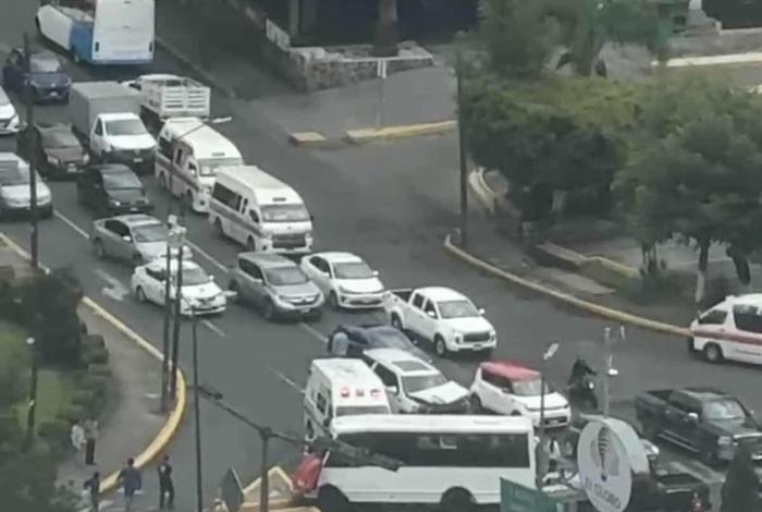Se registran 3 choque vehiculares en distintas zonas de Morelia