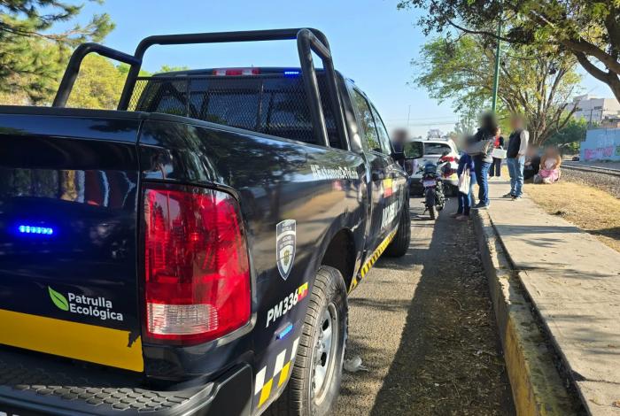 Se registran dos accidentes de motocicleta en Morelia; hay dos heridos