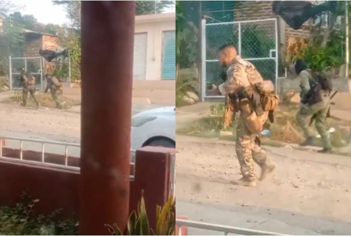 Se reporta enfrentamiento entre grupos delictivos en Tepalcatepec