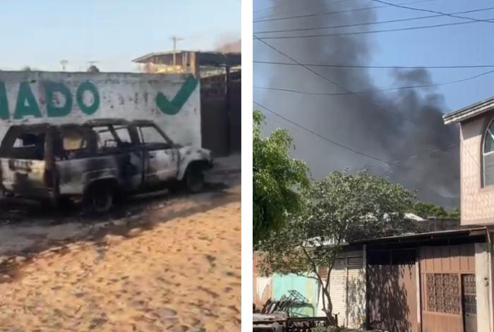 Se reportan hechos violentos en Aguililla y bloqueos carreteros en Michoacán