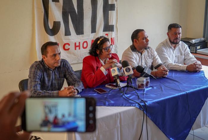 Sección XVIII se suma a huelga nacional de la CNTE