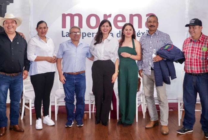 Sectores productivos construyen agenda económica con Gaby Molina