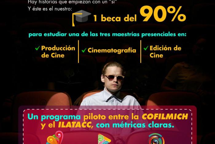 Sectur ofrece beca del 90% para estudiar maestría en cine