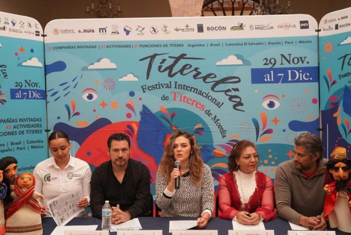 SeCultura Morelia anuncia Festival Internacional de Títeres ‘Titerelia’ 2025