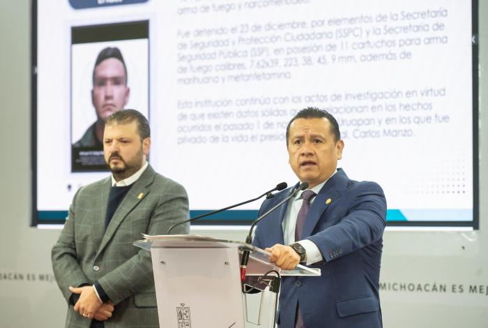 Seguirá el llamado a funcionarios uruapenses por caso Manzo, dice FGE