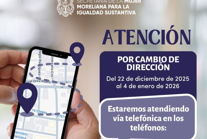 Semmujeris anuncia atención telefónica temporal