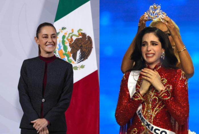 Sheinbaum felicita a Miss Universo México y la califica de “ejemplo de valentía”