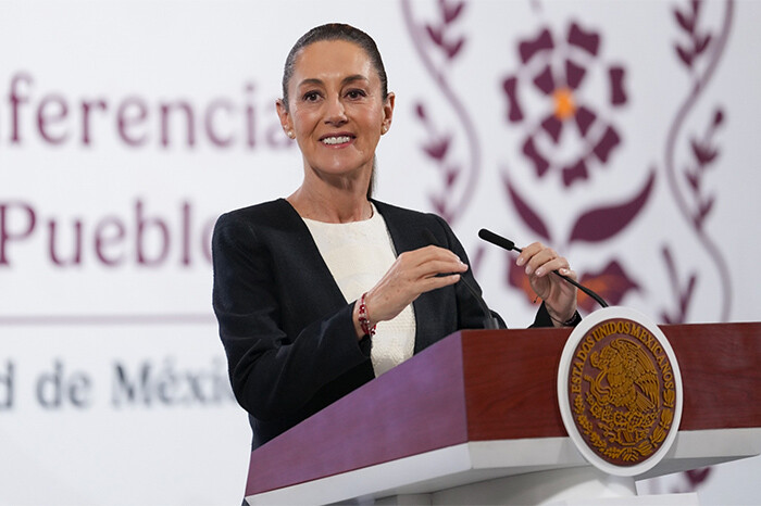 Sheinbaum felicita el nuevo papa; ratifica convergencia humanista a favor de la paz