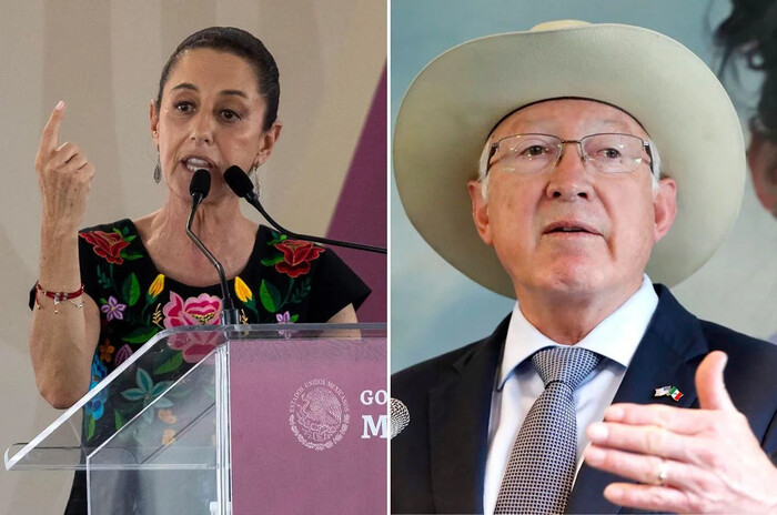  Sheinbaum finaliza ‘pausa diplomática’ con Estados Unidos y reafirma relaciones con Ken Salazar