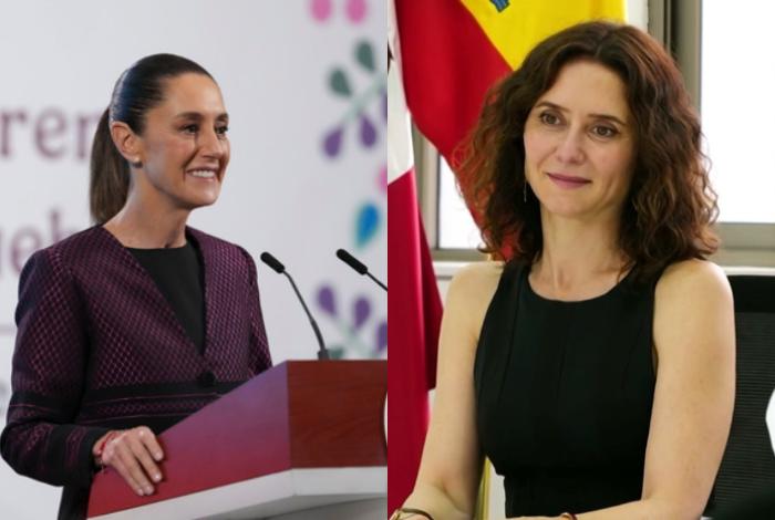 Sheinbaum ironiza sobre los días "de vacaciones" de Ayuso en México