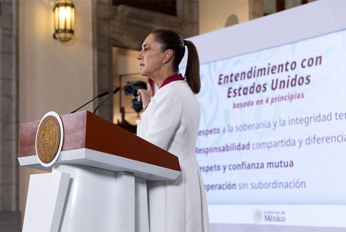 Sheinbaum reafirma rechazo a ataque a Venezuela: “Intervención nunca ha traído democracia”