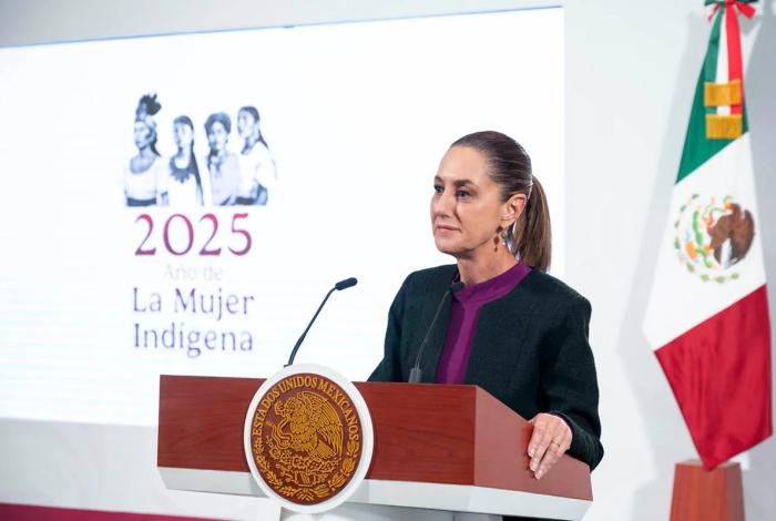 Sheinbaum rechaza intervencionismo de Estados Unidos tras despliegue militar en el Caribe