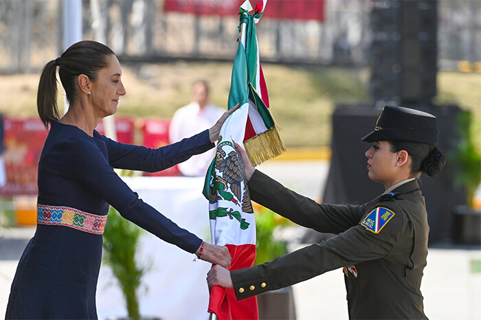 Sheinbaum reivindica soberanía e independencia de México durante celebración de 5 de mayo