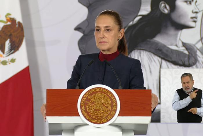 Sheinbaum señala injerencismo político de EE. UU. por la cancelación de la visa al hijo de AMLO