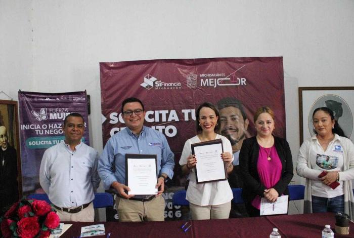 Sí financia otorga créditos de hasta 5 mdp en Ziracuaretiro