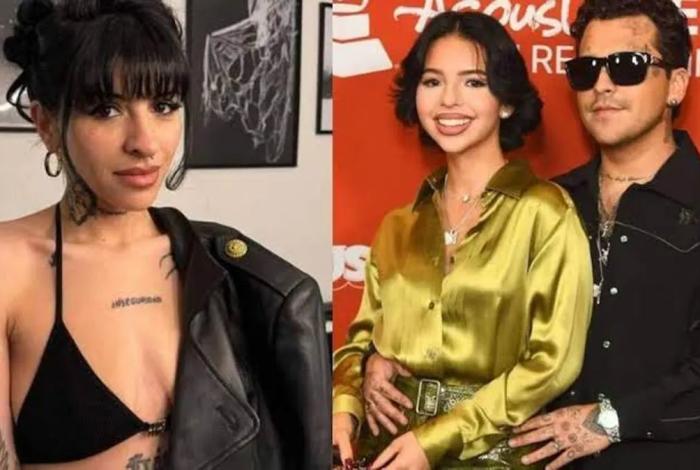 Silencio de Nodal y Ángela Aguilar al mencionar a Inti