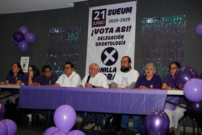 Sin contrincantes, Eduardo Tena logra perpetuarse otro periodo al frente del SUEUM