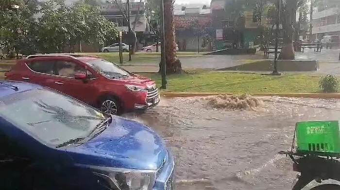 Sin incidentes mayores, lluvia de este viernes en Morelia: PC