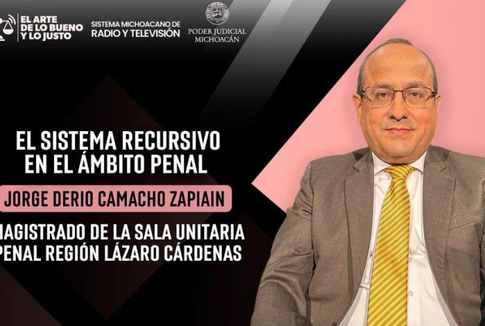 Sistema recursivo penal permite inconformarse ante resoluciones judiciales: magistrado Jorge Derio Camacho