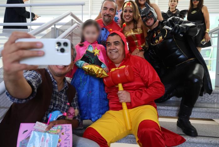 SSM celebra a la niñez en el Hospital Infantil y el Centro de Salud de Morelia