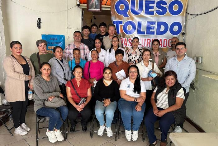 SSM protege a la población de la brucelosis; capacita a productores de queso