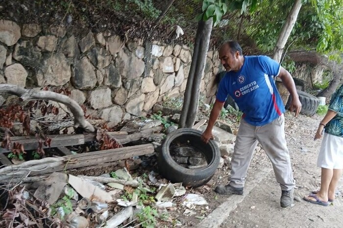  SSM recolecta 30 toneladas de cacharros en LC para prevenir el dengue