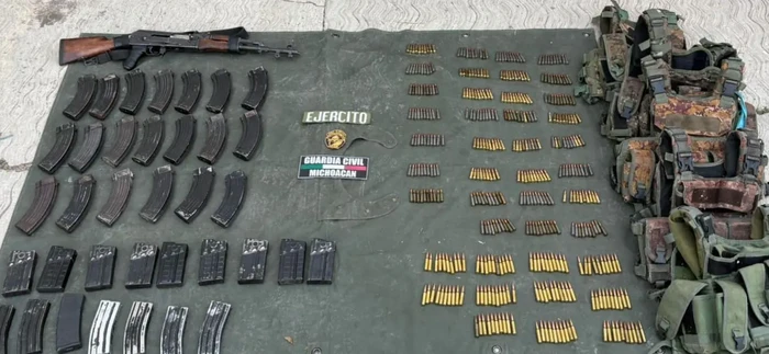 SSP asegura armamento y más de 400 municiones en Buenavista