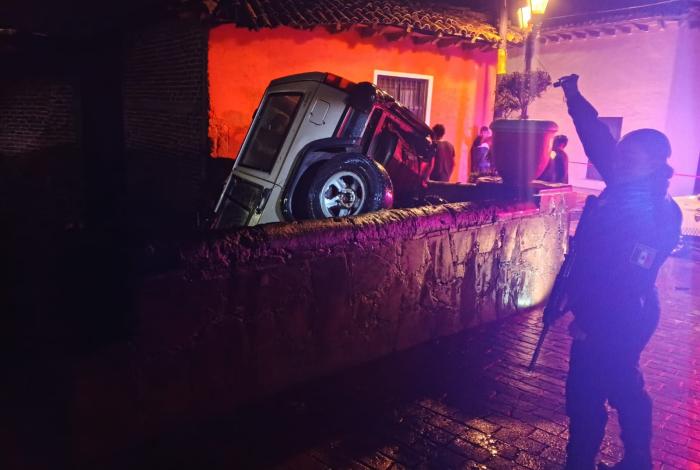 SSP auxilia a la población por inundaciones en Ecuandureo