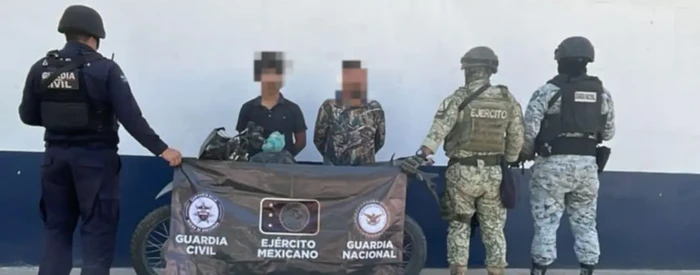 SSP detiene a dos hombres con fusiles en Múgica