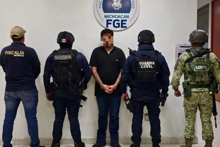 SSP detiene a hombre con orden de aprehensión por homicidio en Zamora