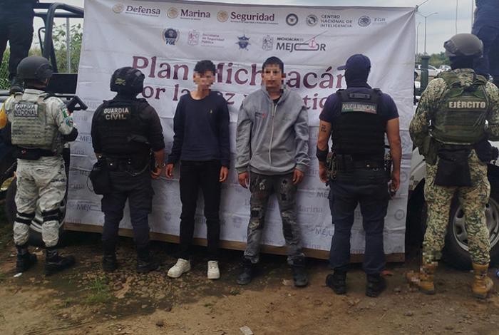 SSP libera a tres adolescentes privadas de la libertad y detiene a dos personas en Jacona