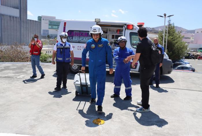 SSP lleva 80 vuelos de atención prehospitalaria en lo que va del año en Michoacán