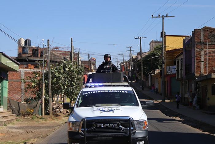 SSP mantiene operativos permanentes con 250 agentes para prevenir el delito en Michoacán