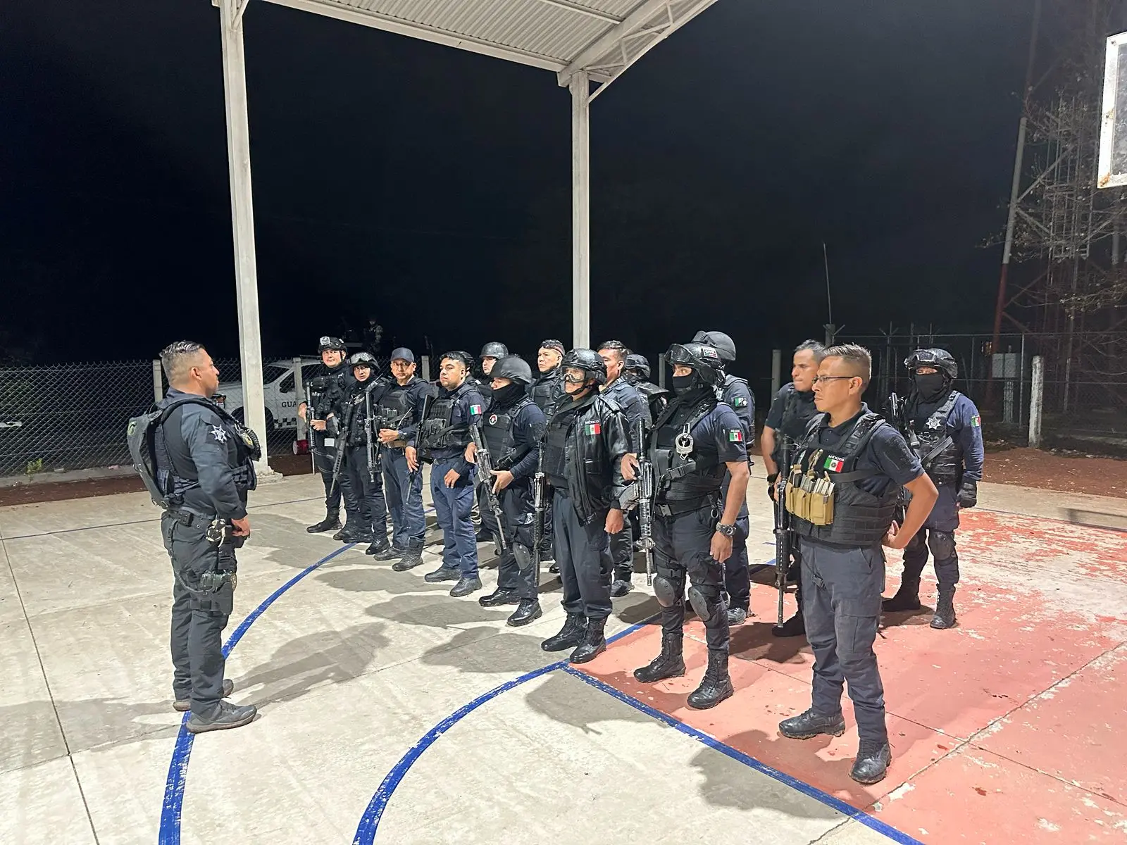 SSP refuerza presencia operativa interinstitucional en Tuzantla, con Defensa, FGR, FGE y Guardia Nacional