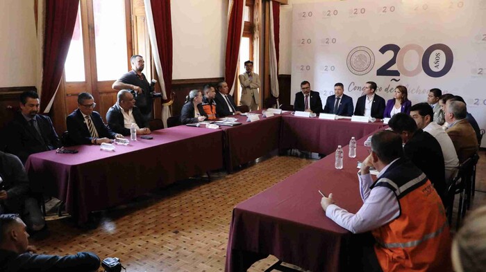 SSP y diputados locales fortalecen lazos de trabajo a favor de la paz