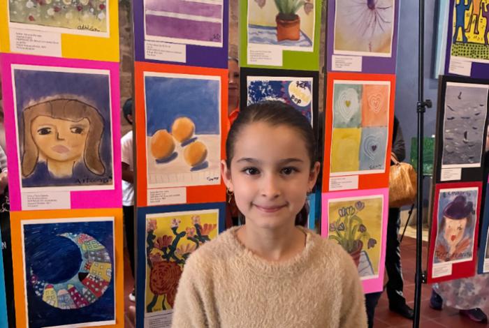 Su primera exposición: niñas y niños exponen sus obras en ArteSoy 2025