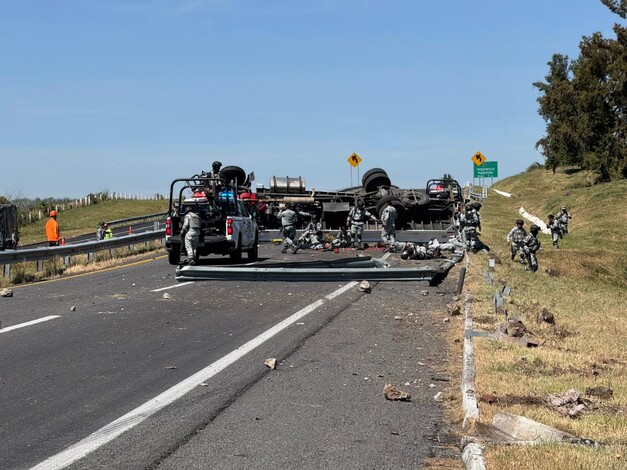  Sube a 3 oficiales de la GN fallecidos; hay 23 lesionados