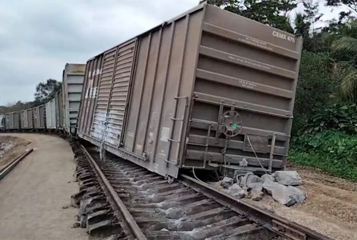 Suben a 20 heridos por descarrilamiento del tren Transístmico en Oaxaca