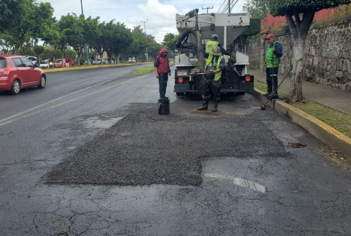 Suma Morelia más de 120 mil baches atendidos este año