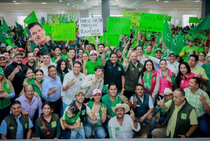 Supera PVEM las 100 mil afiliaciones en Michoacán