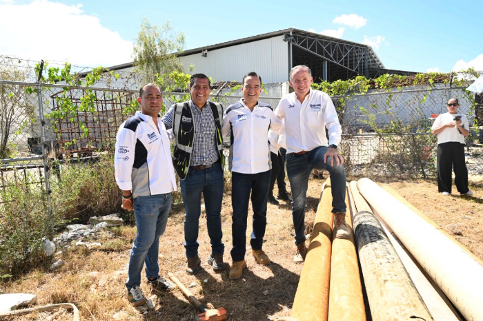 Supervisa Carlos Soto mantenimiento del equipo de bombeo Garibay para fortalecer el abasto de agua
