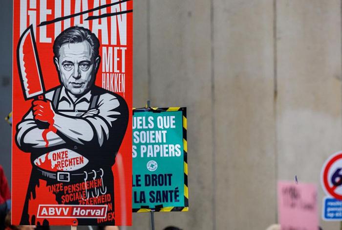 También en Bélgica: huelga paraliza todo el transporte y se anticipan más movilizaciones